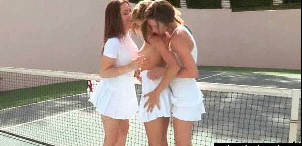  Sex Between Horny Amateur Teen Lez Girls (Dani Daniels & Malena Morgan & Lia Lor) video-13